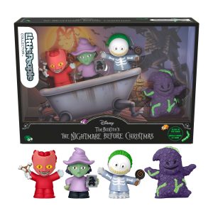 Little People Collector Disney Tim Burton's The Nightmare Before Christmas Lock Shock & Barrel Set