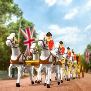 Matchbox Collectors Coronation Gold State Coach