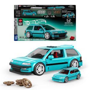 Mattel Brick Shop Hot Wheels Custom '90 Honda Civic EF Building Set