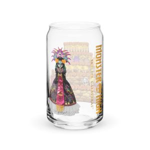 Monster High Skelita Día de Muertos Clear Glass