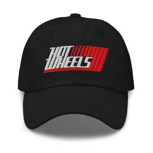 Hot Wheels Racing Logo Black Dad Hat