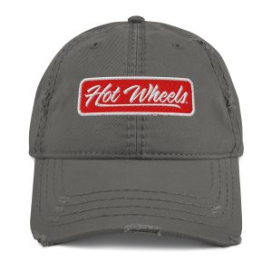 Hot Wheels Logo Grey Dad Hat