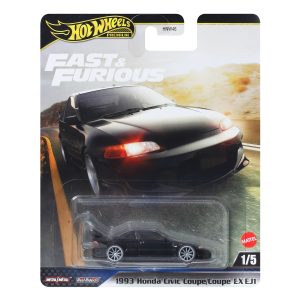 Hot Wheels Premium Fast & Furious 1993 Honda Civic Coupe/Coupe EX EJ1