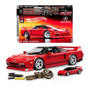 Mattel Brick Shop Hot Wheels '90 Acura NSX Building Set