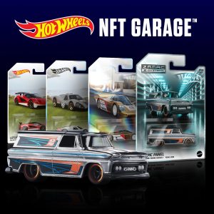 Hot Wheels NFT Garage Series 7: Premium Pack of 5 Virtual Collectibles