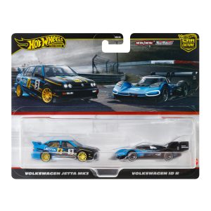 Hot Wheels Premium Car Culture 2-Pack Volkswagen Jetta MK3 & Volkswagen ID R