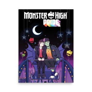 Monster High Pride Kieran & Spelldon Black Poster