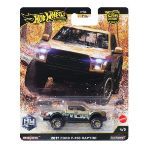 Hot Wheels Premium Car Culture Off Road '17 Ford F150 Raptor