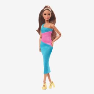 Barbie Looks Doll (Petite. Long Brunette Hair)