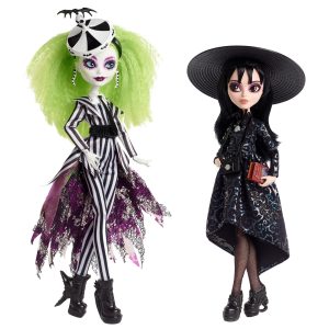 Beetlejuice & Lydia Deetz Monster High Skullector Doll 2-Pack