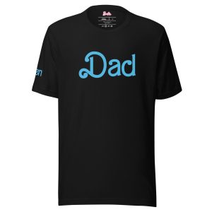 Barbie Dad Ken Black T-Shirt