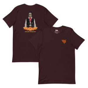 Barbie Día de Muertos Ken Embroidered Oxblood T-Shirt