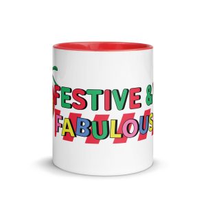 Barbie Festive and Fabulous White Mug