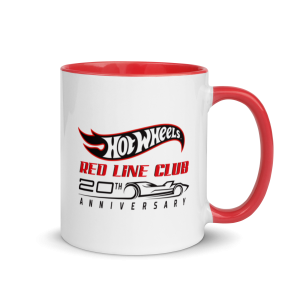 Hot Wheels® Red Line Club® 20th Anniversary Silhouette Logo Mug