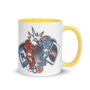 Mattel 80th Retro Look White Mug