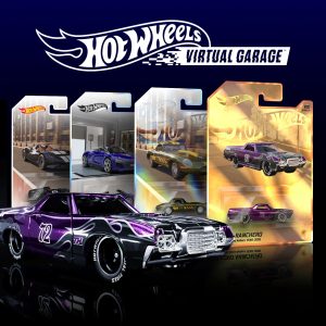 Hot Wheels Virtual Garage Series 9: Standard Pack of 7 Virtual Collectibles
